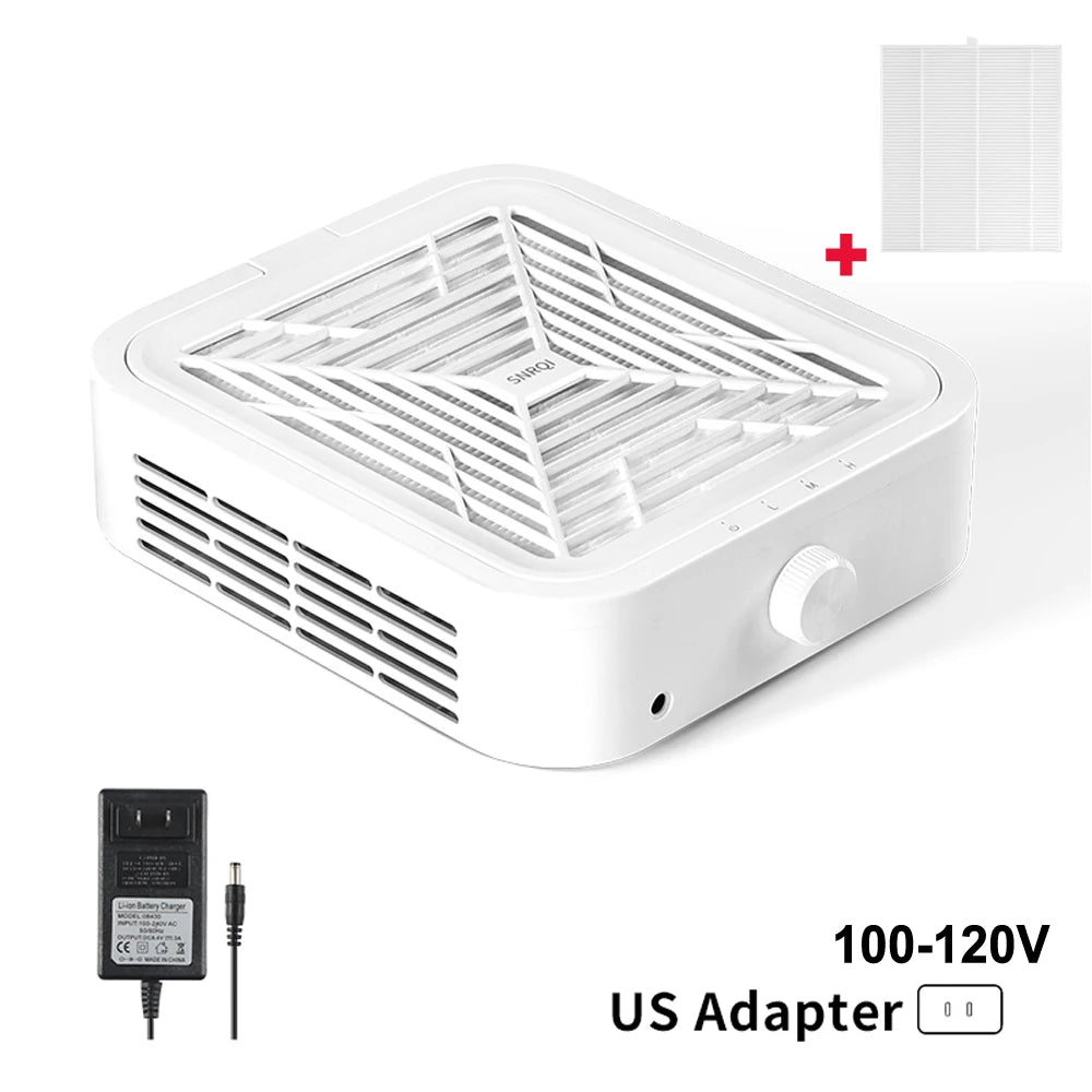 120W Brushless Nail Dust Vacuum Cleaner