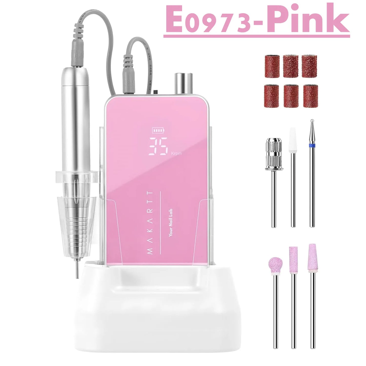 handheld electric nail drill for precise shaping and filing by hand