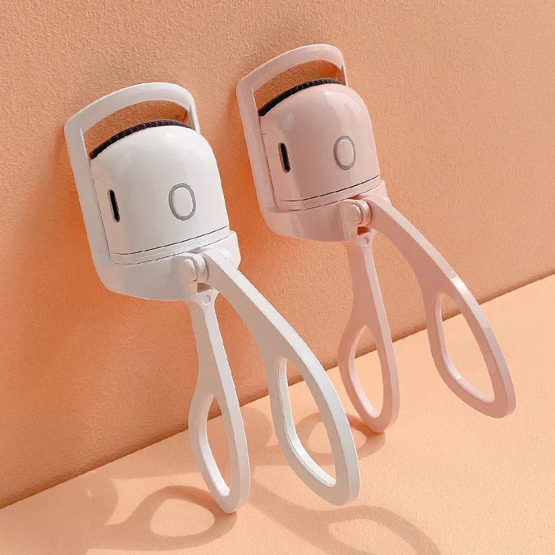 USB rechargeable electric eyelash curler for natural long-lasting curl