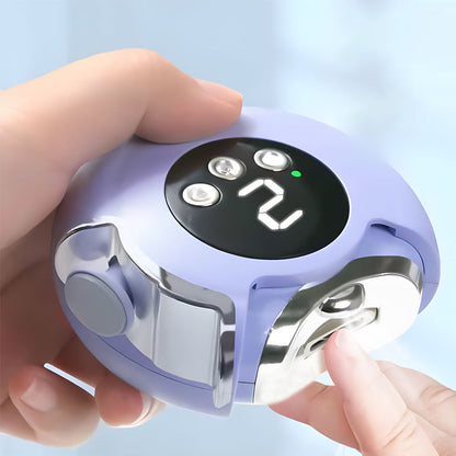 3-in-1 electric nail clipper trimming fingernails safely