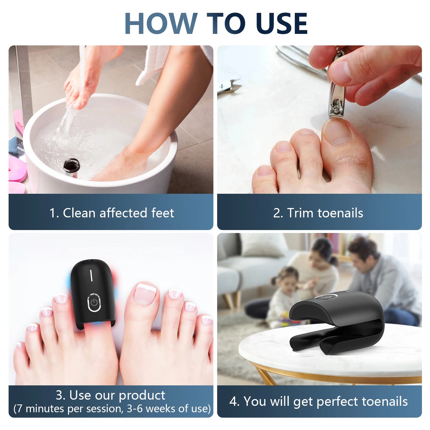 Nail Fungus Cleaning Device
