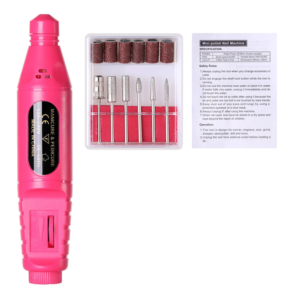 Professional Electric Nail Drill Machine