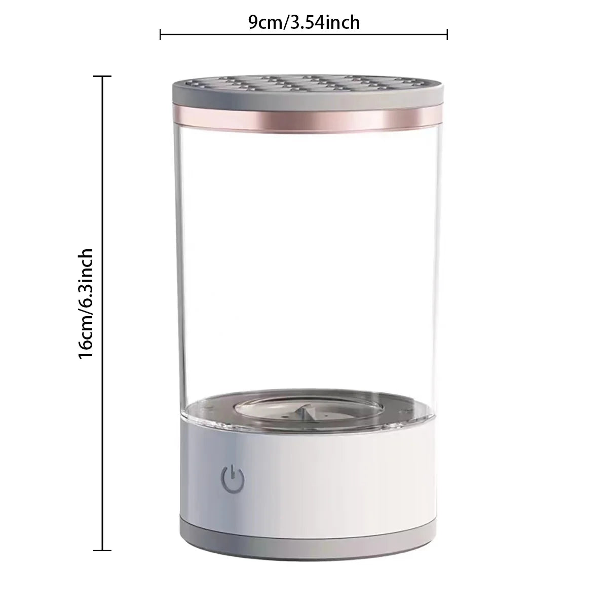 easy automatic makeup brush cleaner safe for all brush types