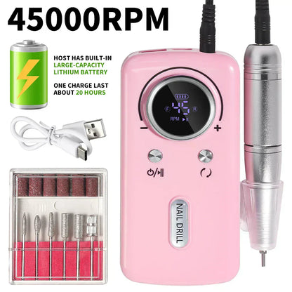 electric nail apparatus nail drill machine studio use