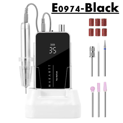 electric nail drill file machine in multiple color options