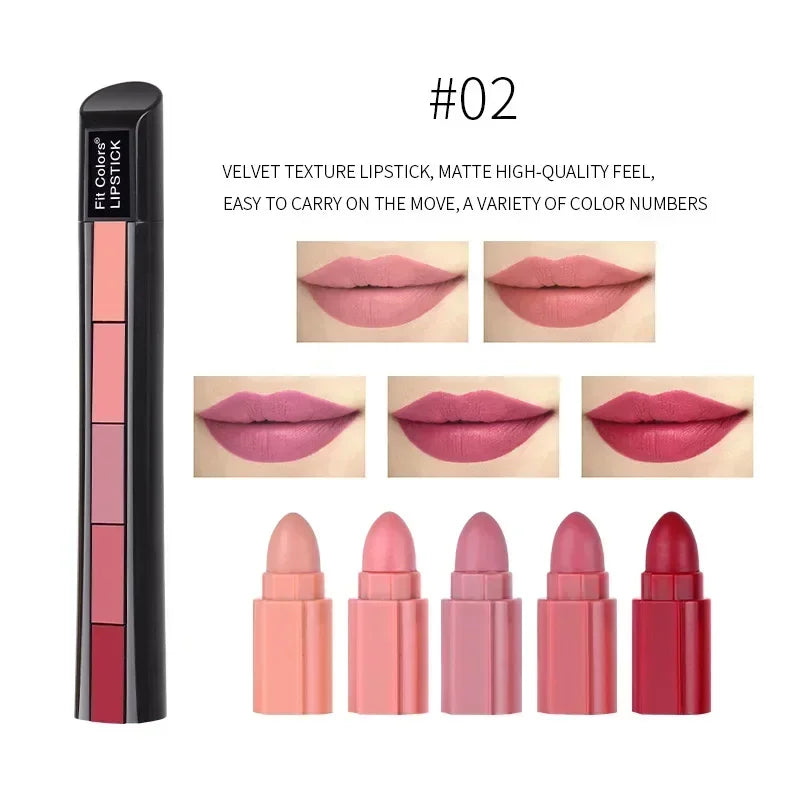 moisturizing matte lipstick smooth velvet texture