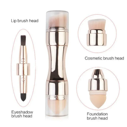 multi-function makeup brush for foundation and contour