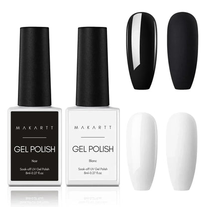 professional gel nail polish duo set